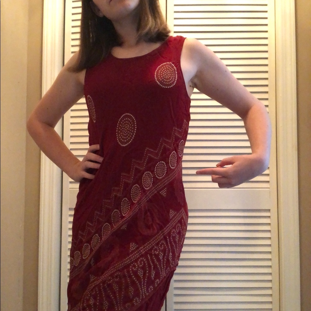 Dot Patterned Dress - Picture 6 of 6
